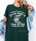 Lovely Shade Of Slept Like Shit funny T-shirt