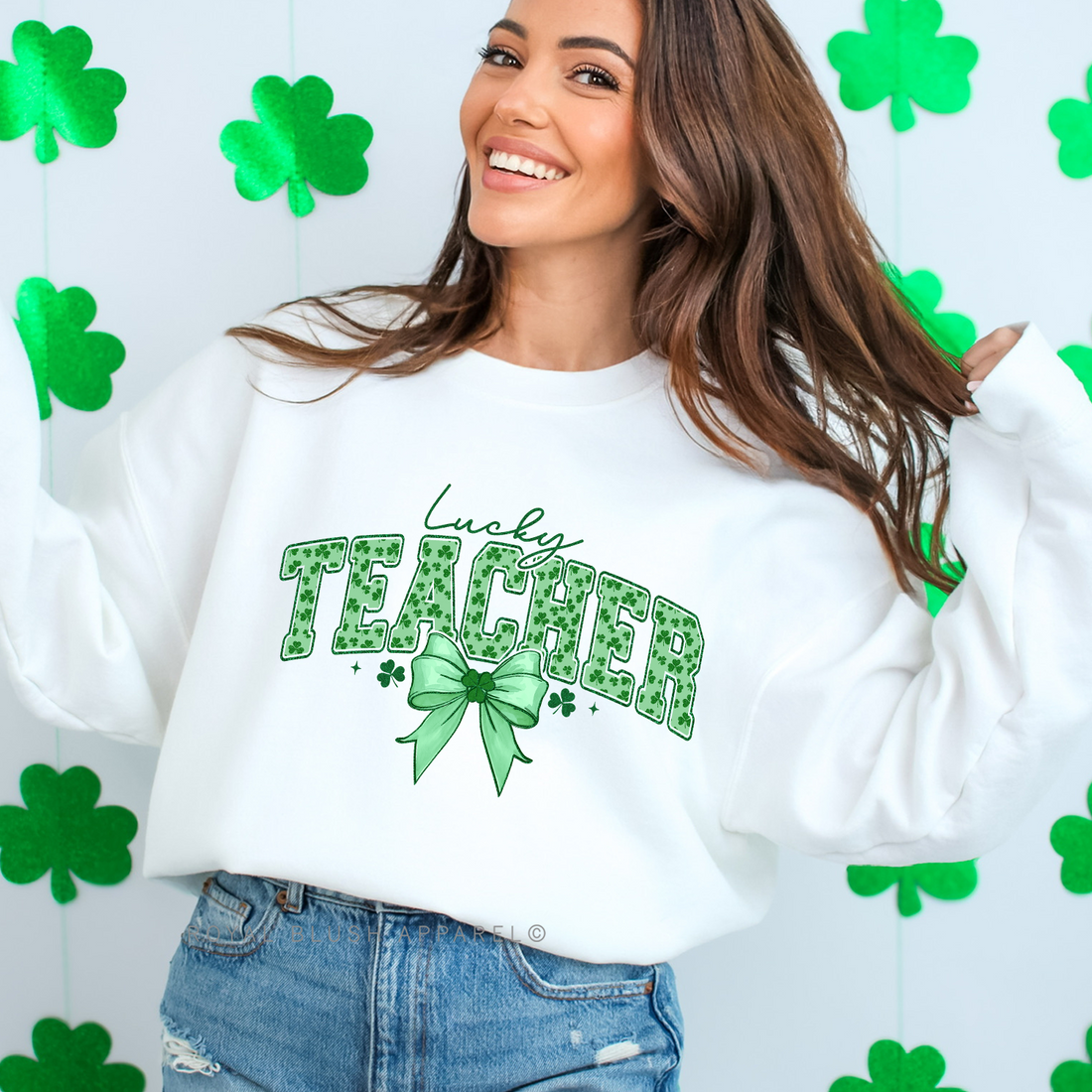 Lucky Teacher Sweatshirt