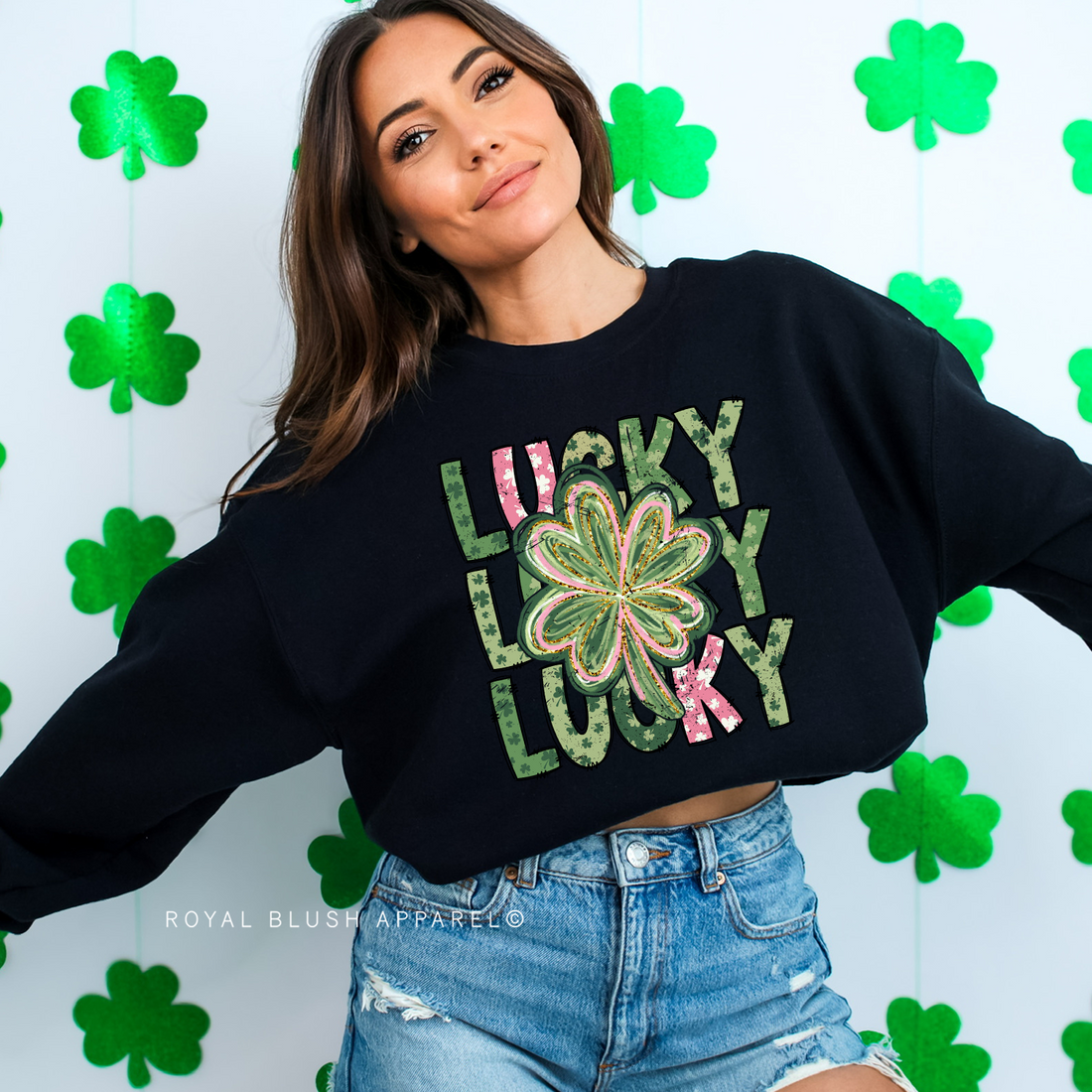 Lucky Shamrock Sweatshirt