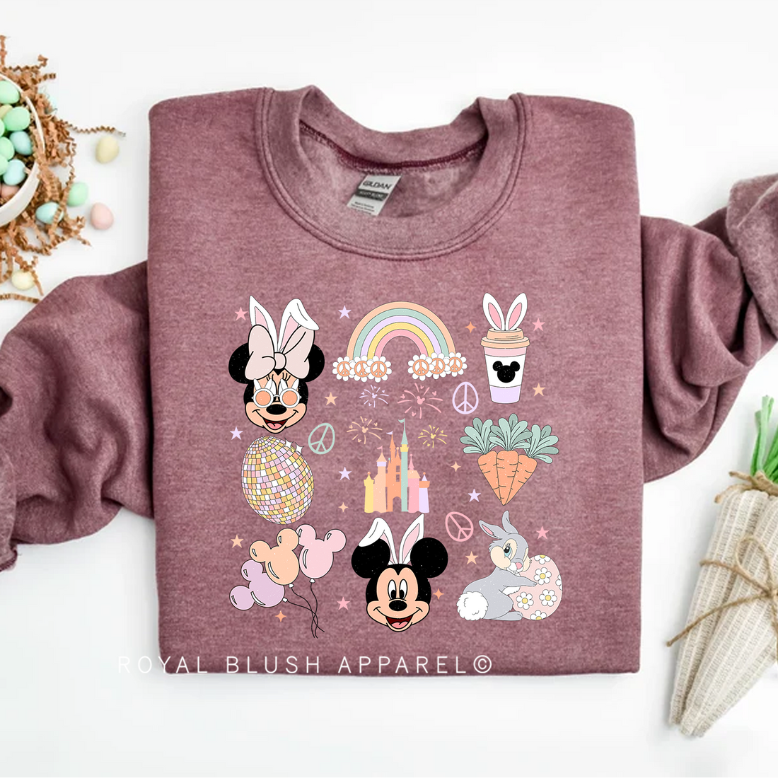 Magical Easter Grid Sweatshirt