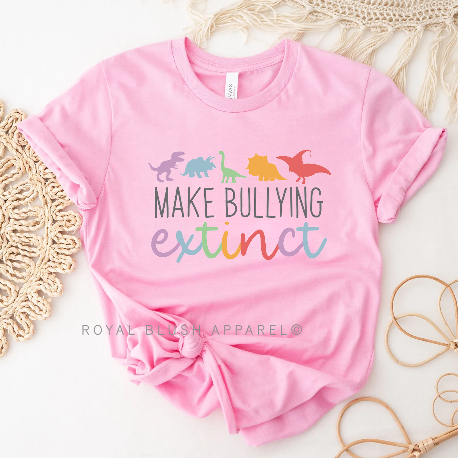 Make Bullying Extinct Relaxed Unisex T-shirt