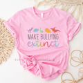 Make Bullying Extinct graphic T-shirt