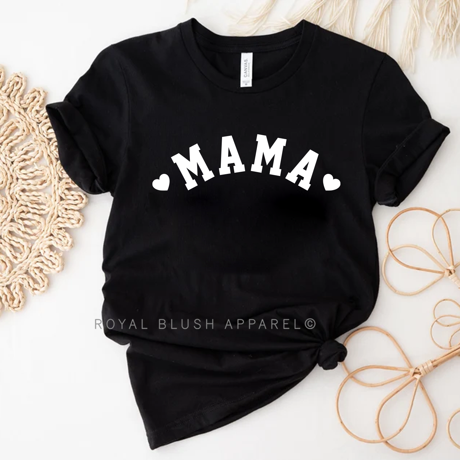 ♥ MAMA ♥ Relaxed Unisex T-shirt