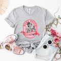 Pink Skeleton Mama Needs Coffee mama T-shirt