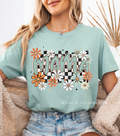 Mama Orange Flowers mama T-shirt