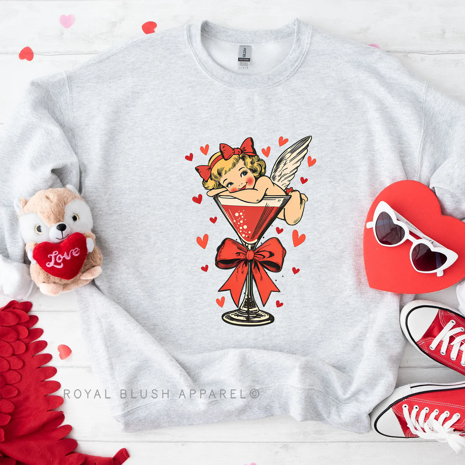 Martini Cupid Sweatshirt