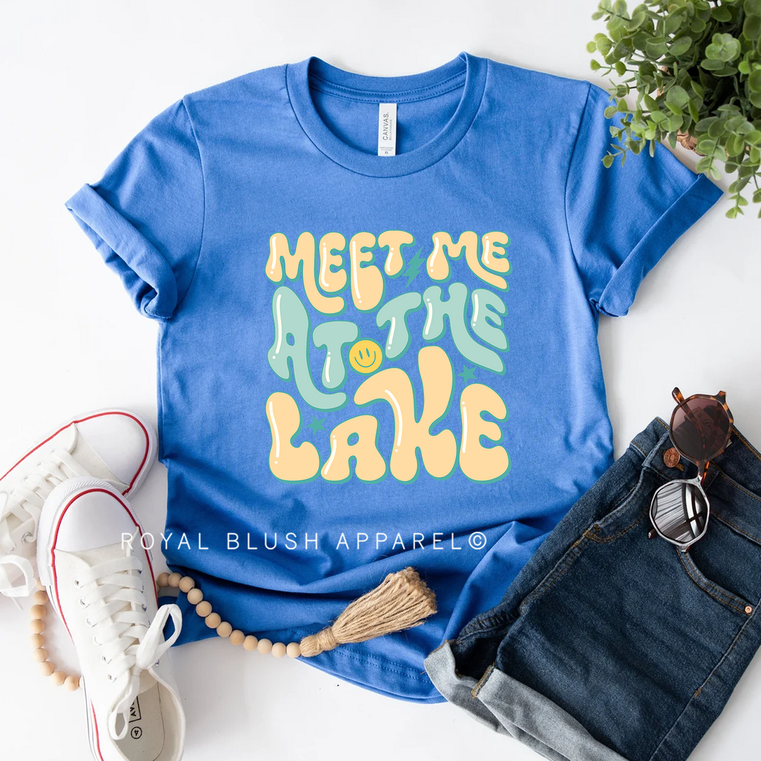Meet Me At The Lake Relaxed Unisex T-shirt