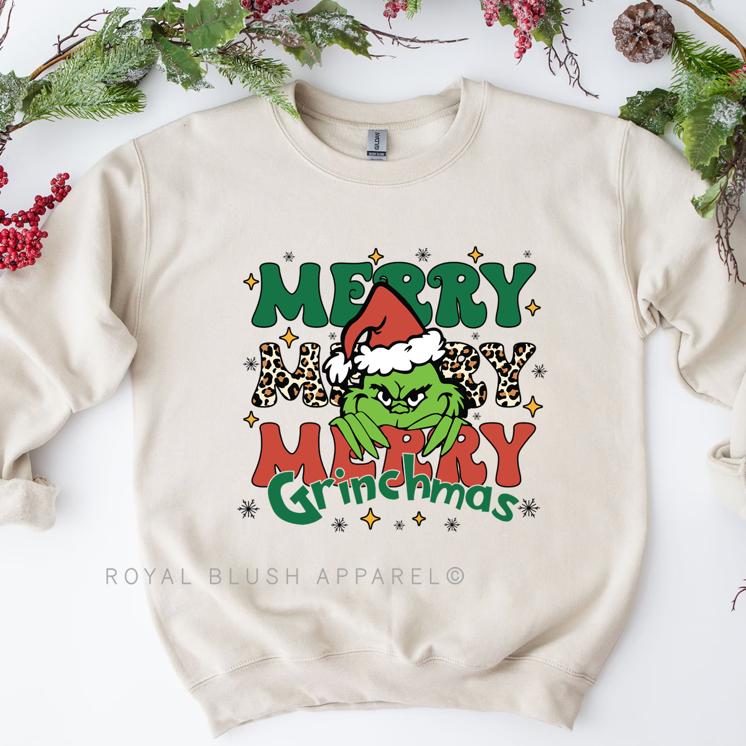 Merry X3 Grinchmas Sweatshirt