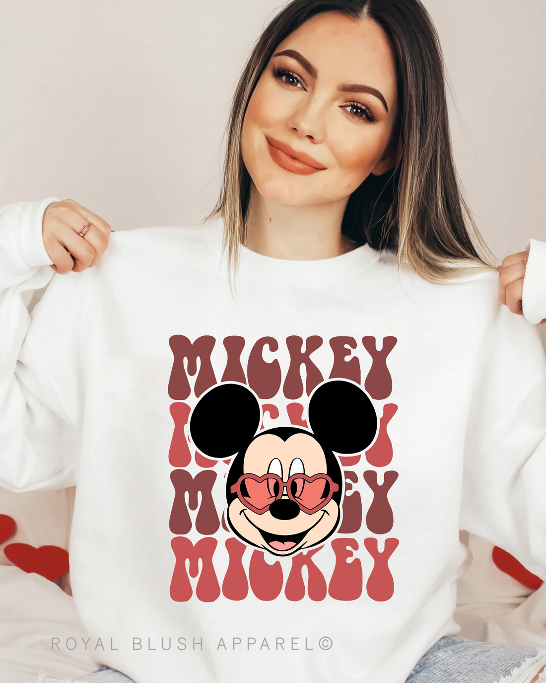 Mickey Sunglasses Sweatshirt