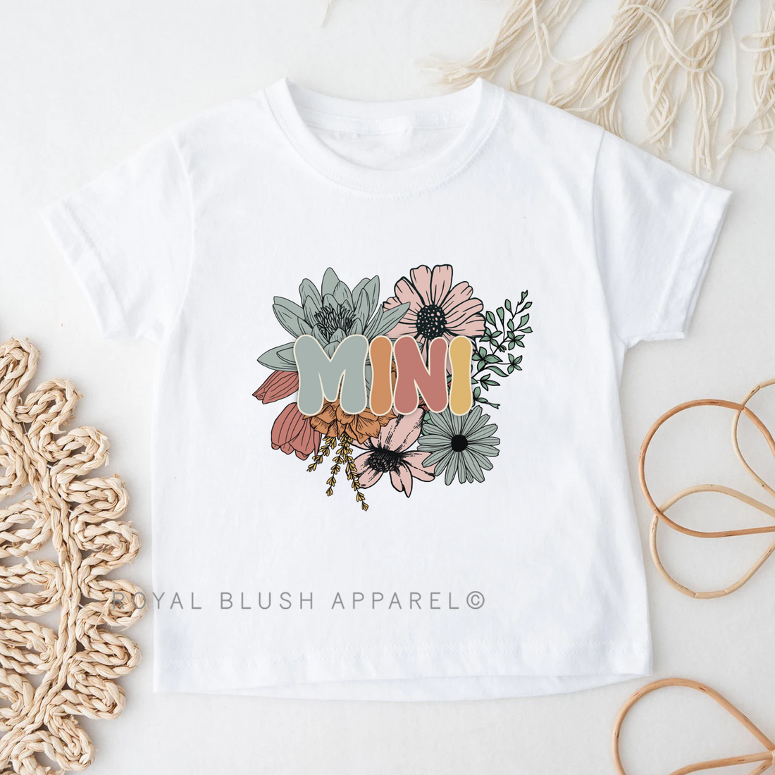 Mini T-shirt Floral Tout-Petits &amp; Jeunes