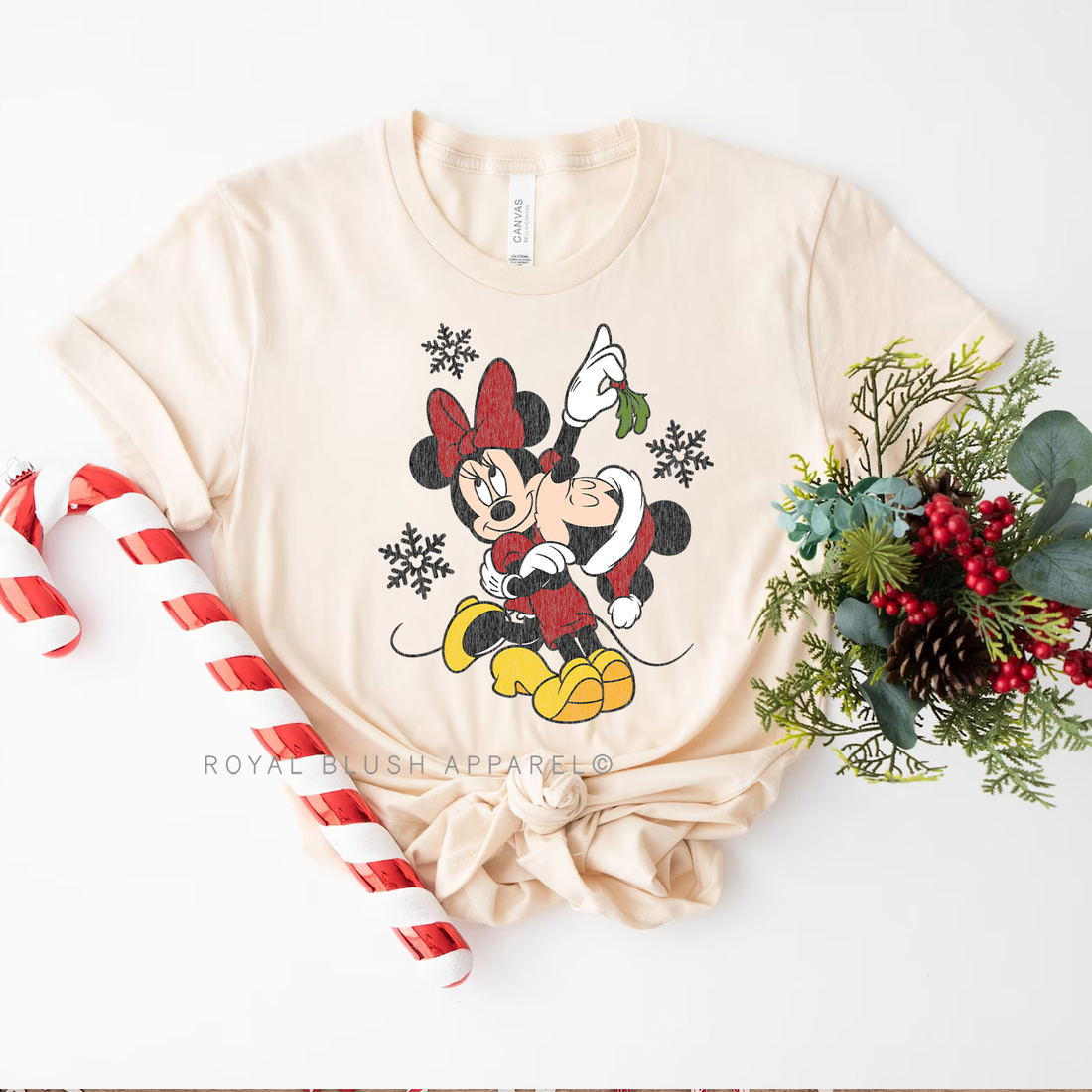 Mistletoe Relaxed Unisex T-shirt