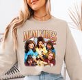 Mom Vibes Retro mama sweatshirt