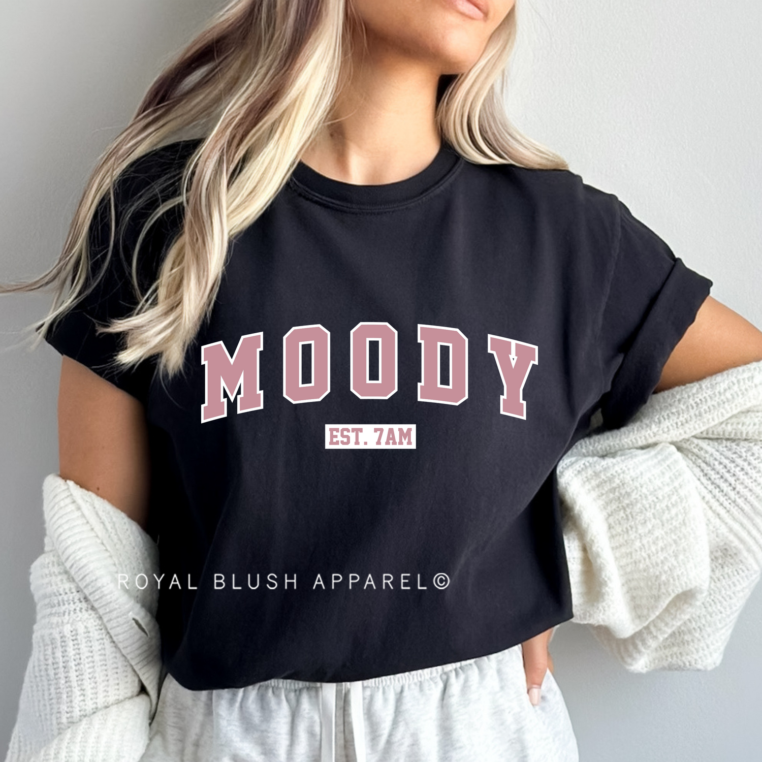 Moody Est 7AM Relaxed Unisex T-shirt