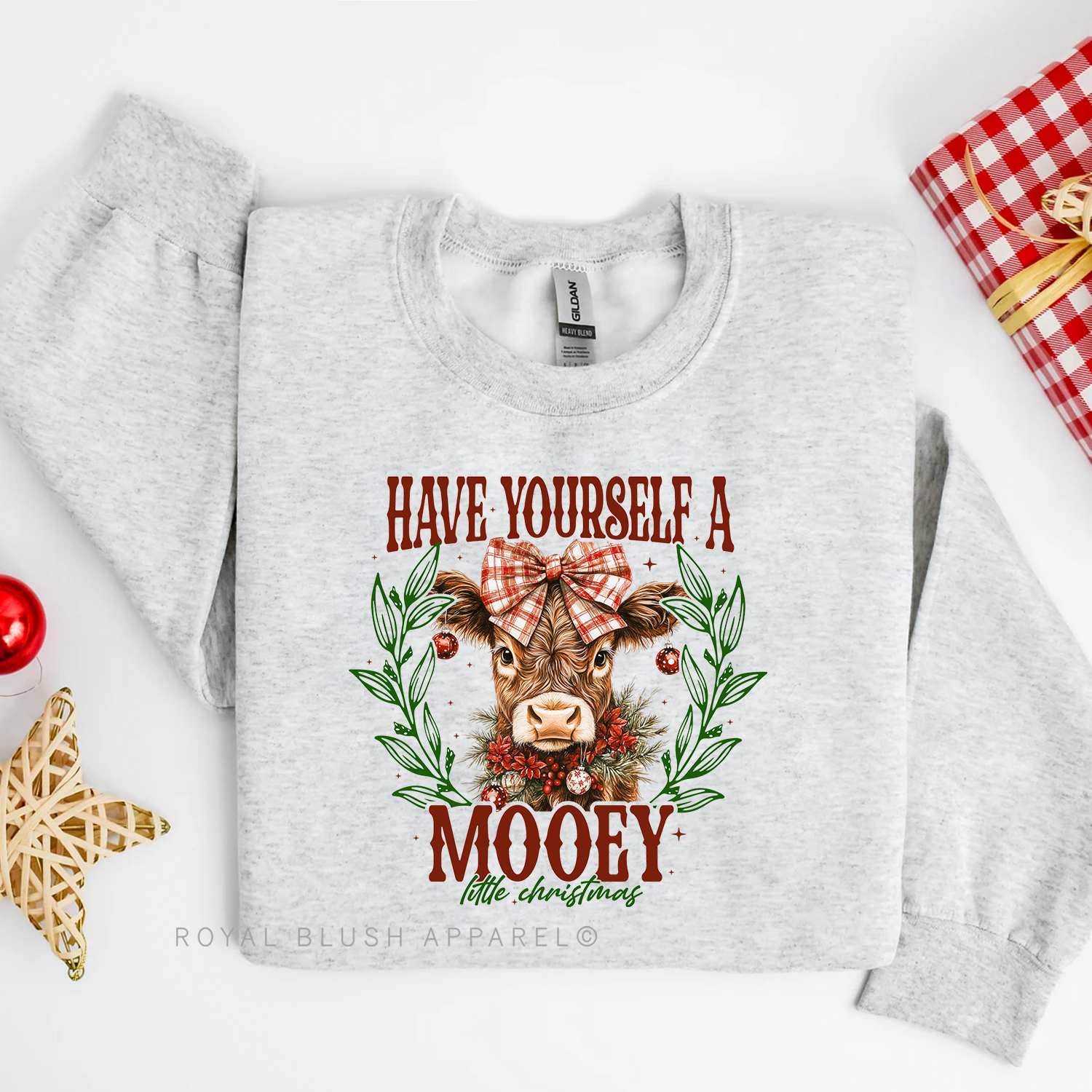 Have Yourself A Mooey Little Christmas Sweatshirt