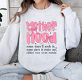 Pink Motherhood graphic sweatshirt
