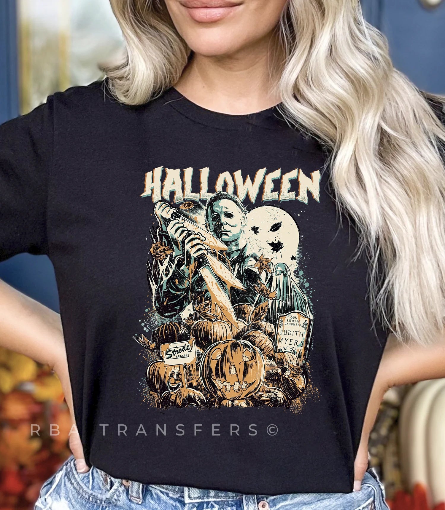 Myers Halloween Relaxed Unisex T-shirt