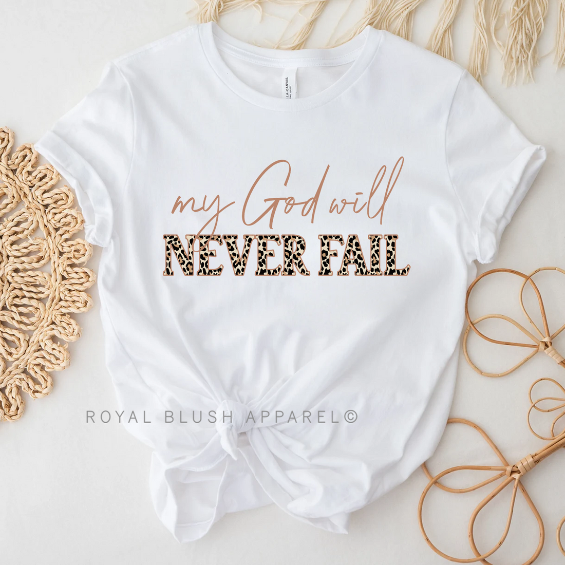 My God Will Never Fail Relaxed Unisex T-shirt