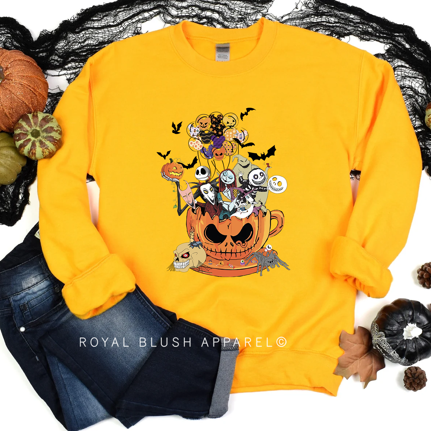 Nightmare Pumpkin Sweatshirt
