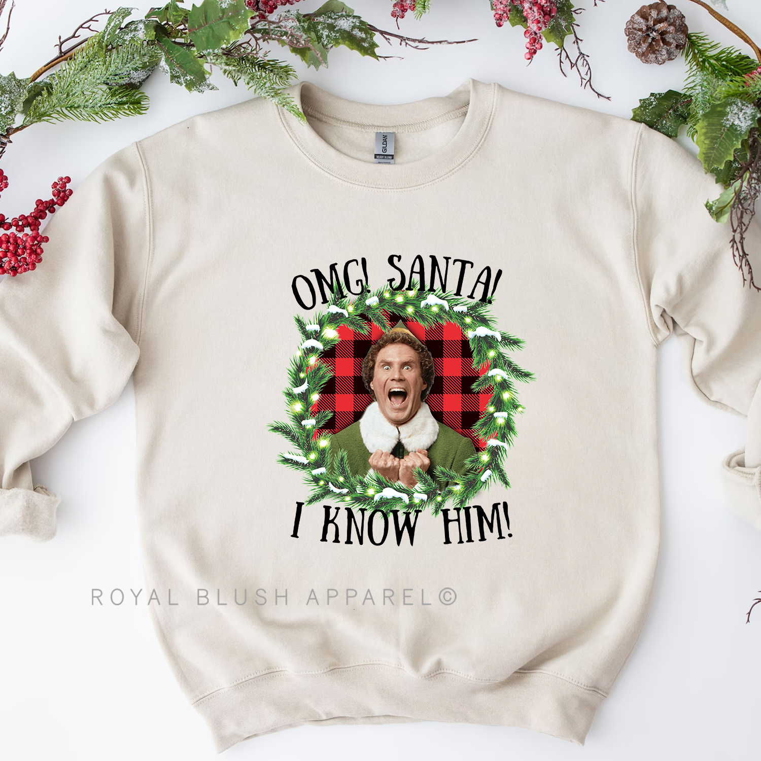 OMG Santa! I Know Him! Sweatshirt