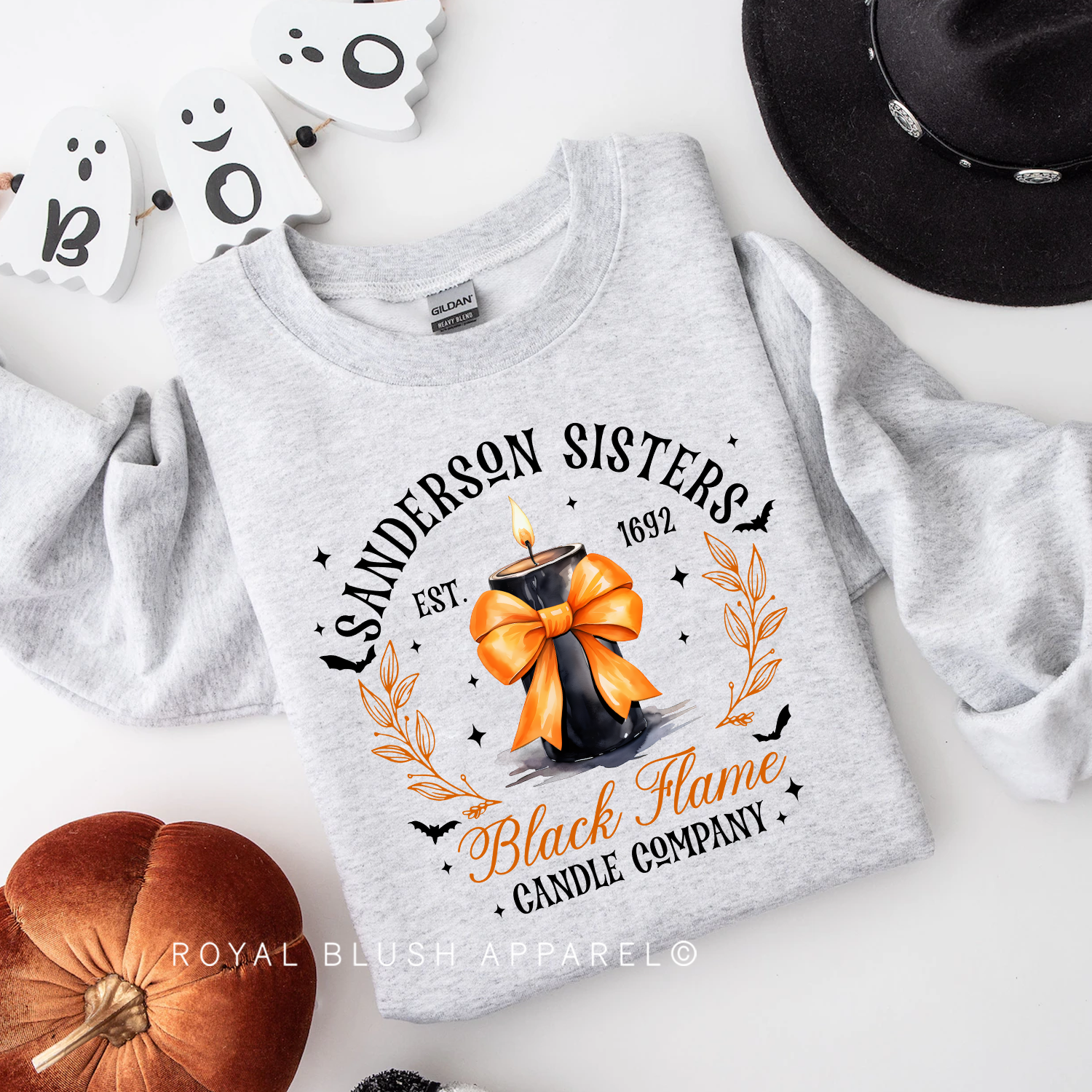 Bow Black Flame Candle Company Sweatshirt