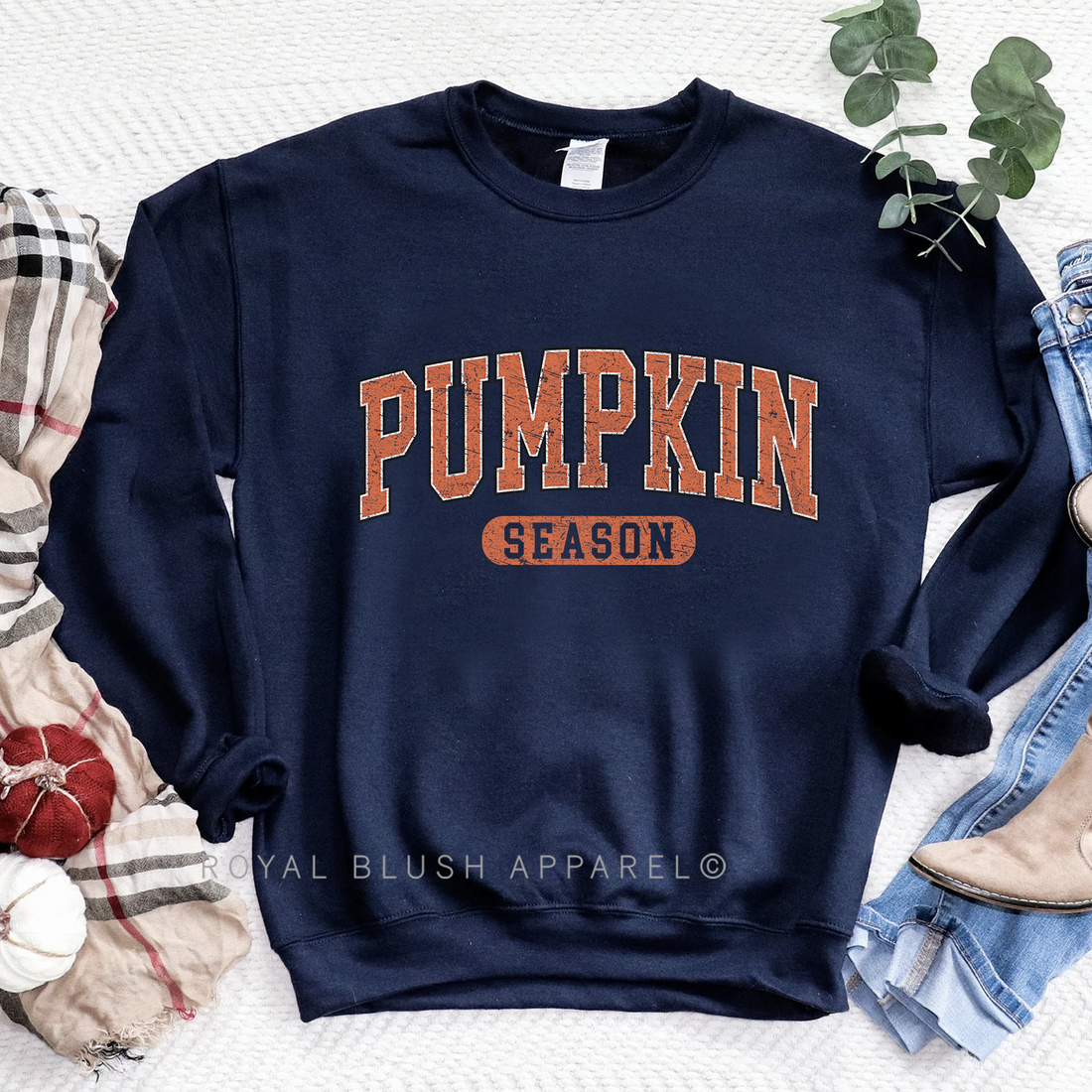 Orange PUMPKIN SEASON Sweat-shirt