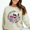 Overstimulated Moms Club graphic sweatshirt