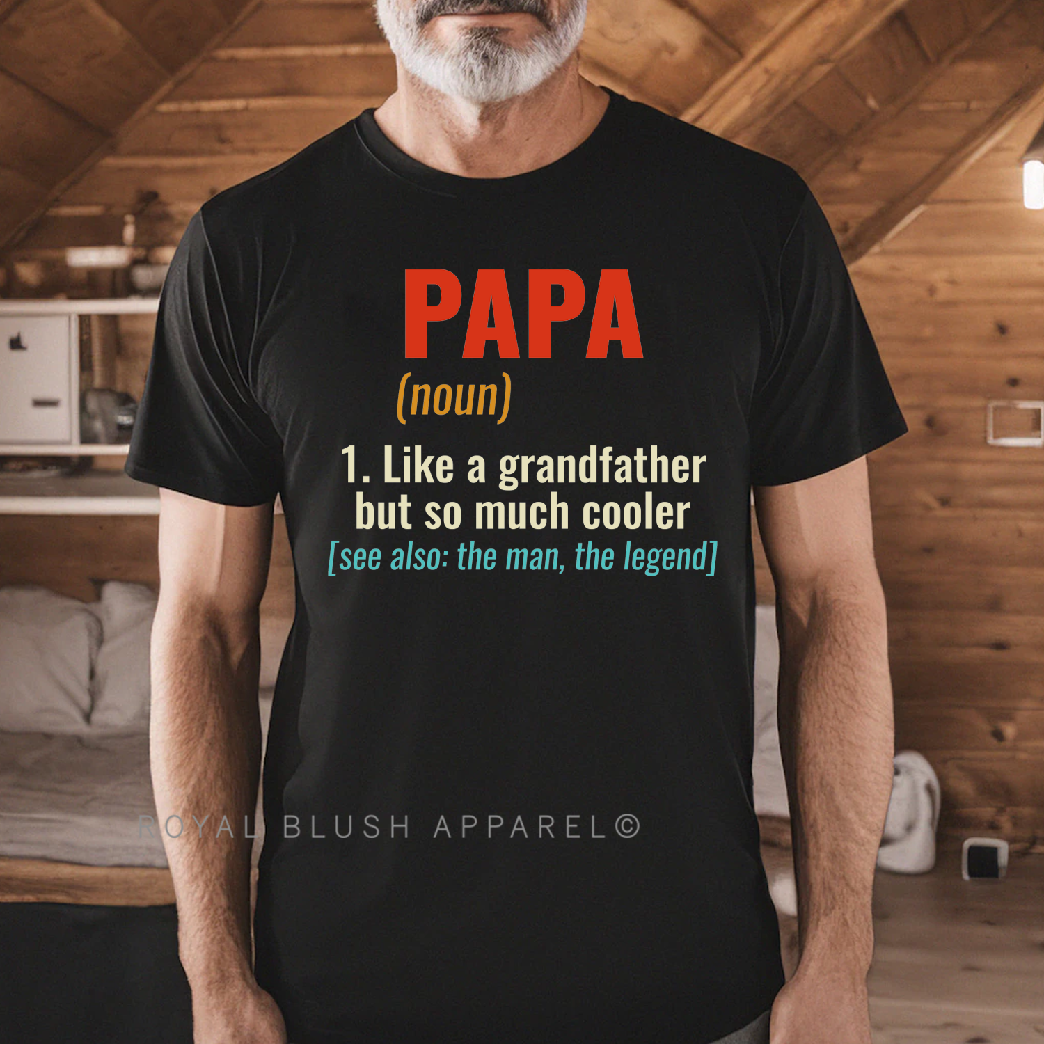Papa (Noun) Relaxed Unisex T-shirt