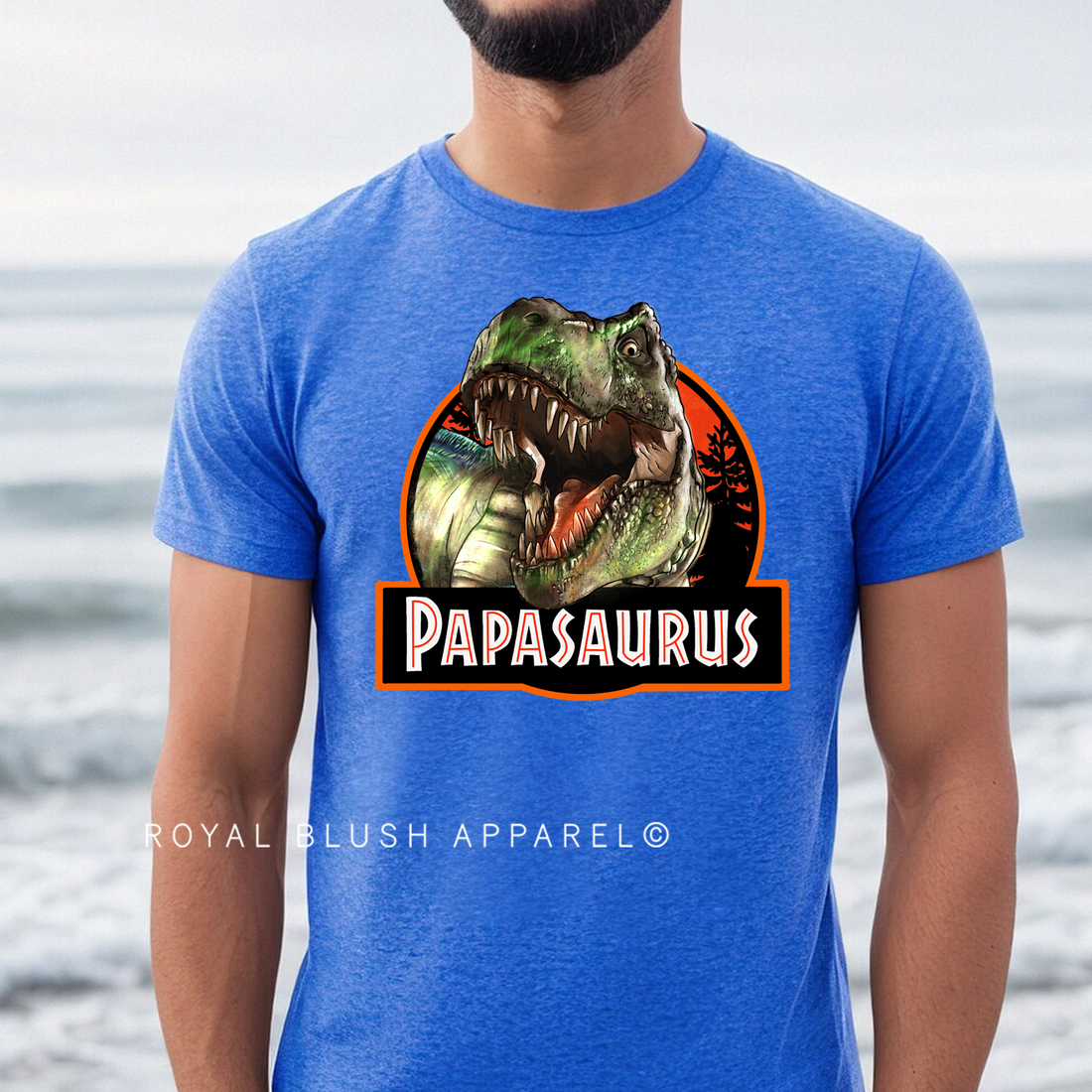 Papasaurus Relaxed Unisex T-shirt
