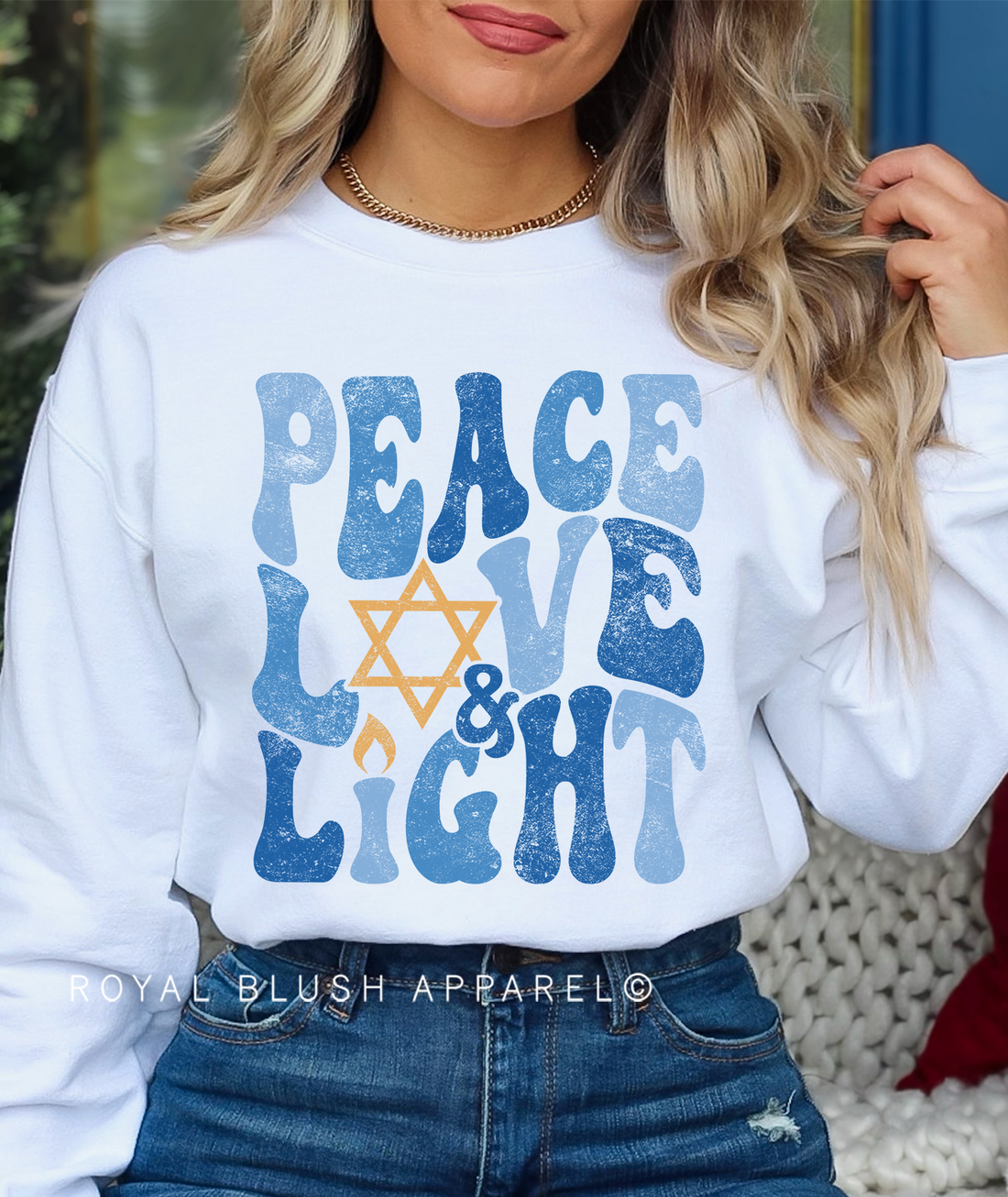 Peace Love &amp; Light Sweatshirt