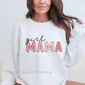 Pink Girl Mama mama sweatshirt