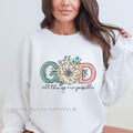 With God All Things Are Possible christian sweatshirt