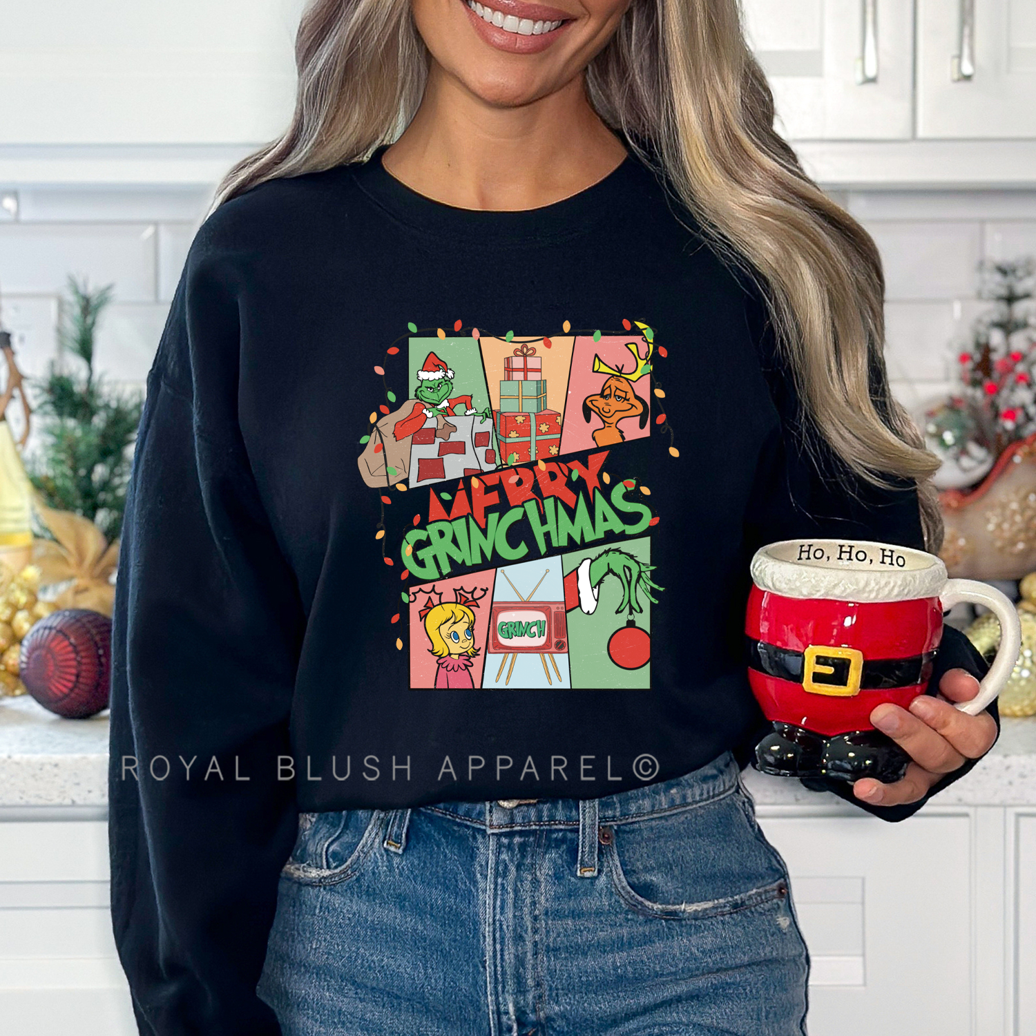 Poster Merry Grinchmas Sweatshirt