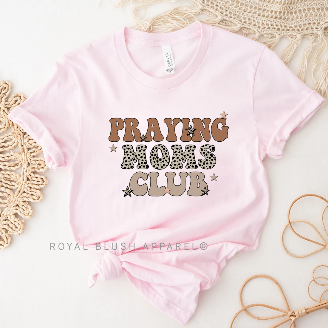 Praying Moms Club Relaxed Unisex T-shirt