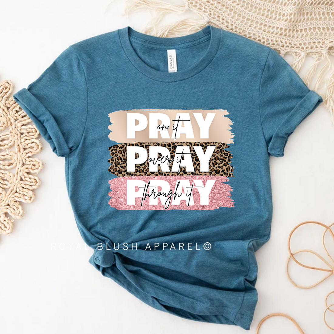 Pray On It Relaxed Unisex T-shirt