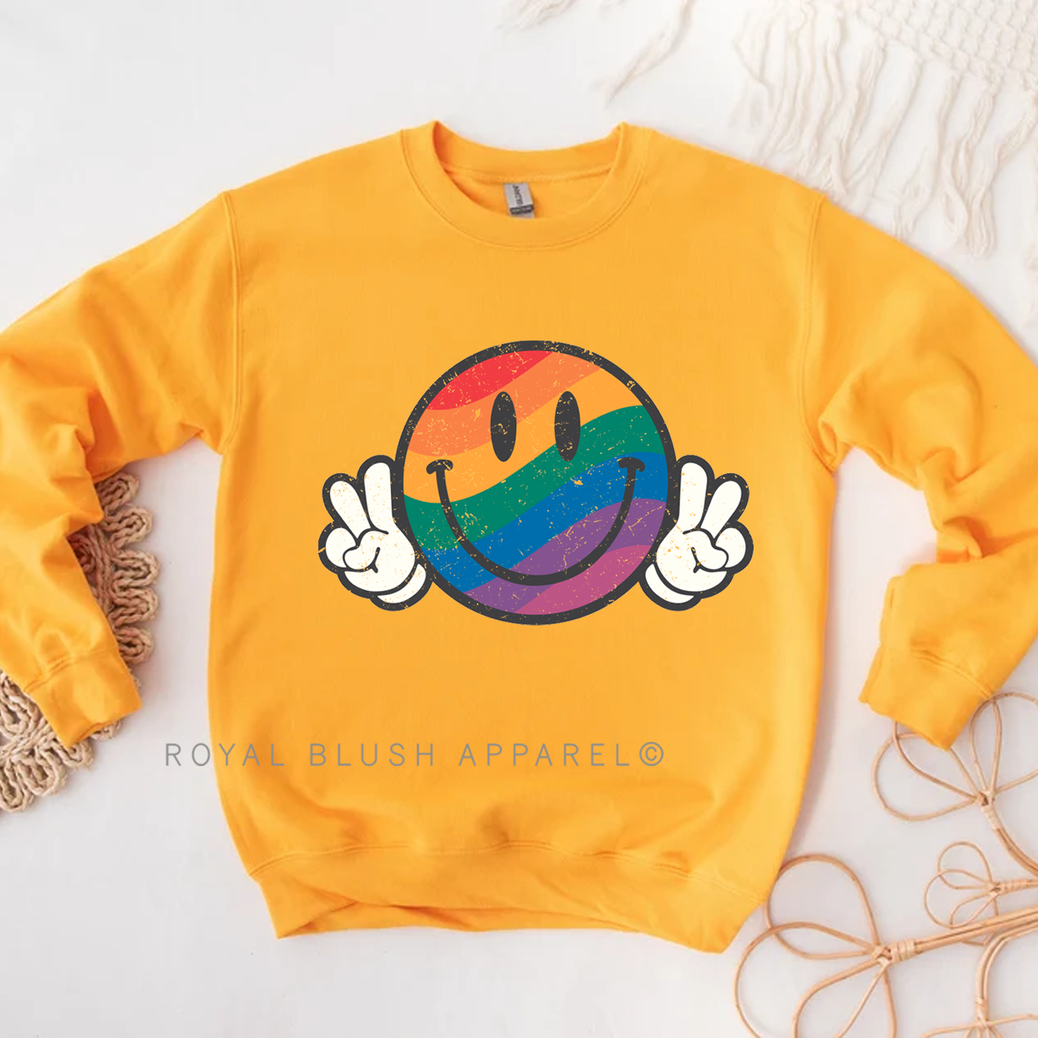 Smiley Pride Sweatshirt