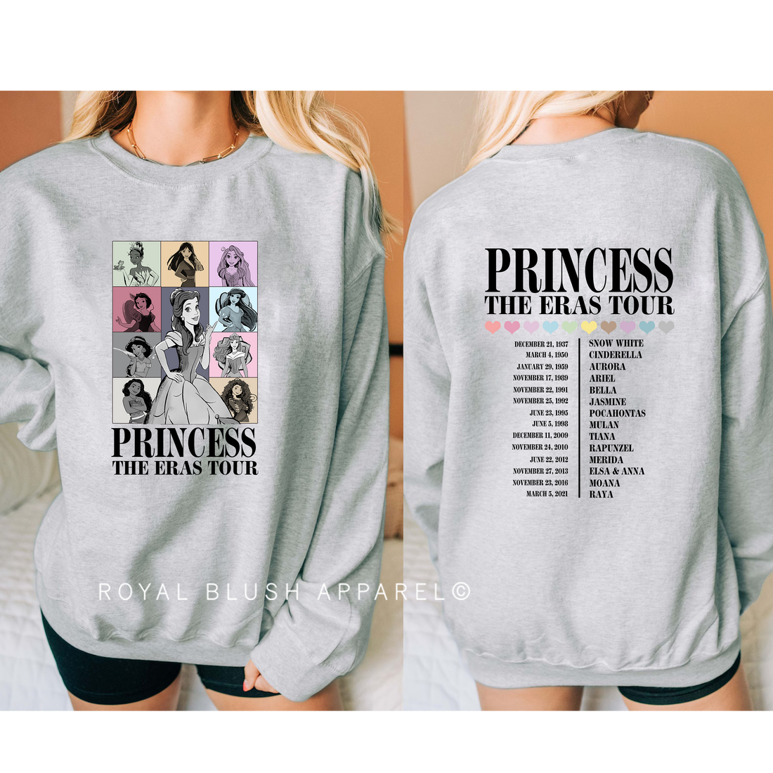 Princess The Eras Tour Sweatshirt