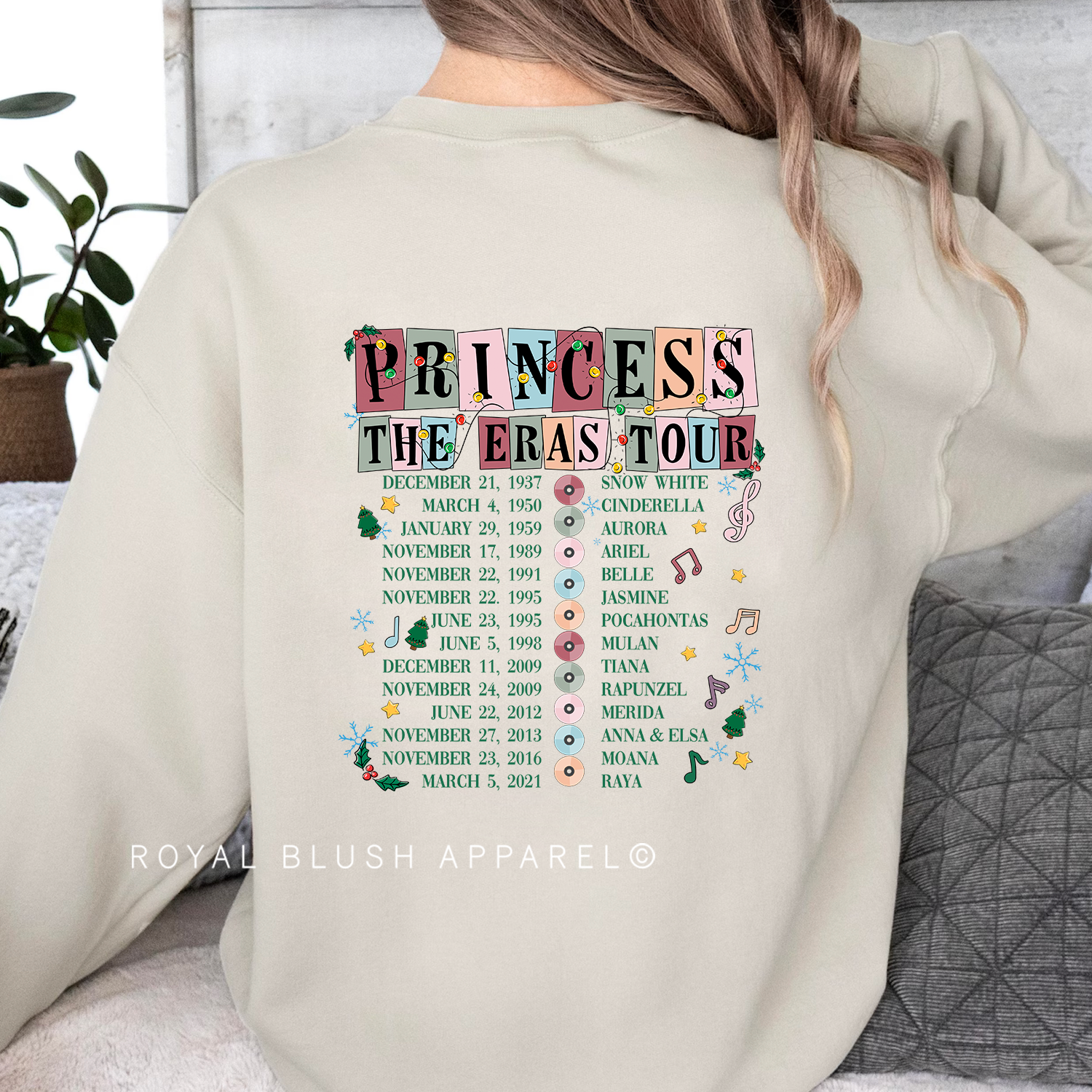 Princess The Eras Tour Sweatshirt