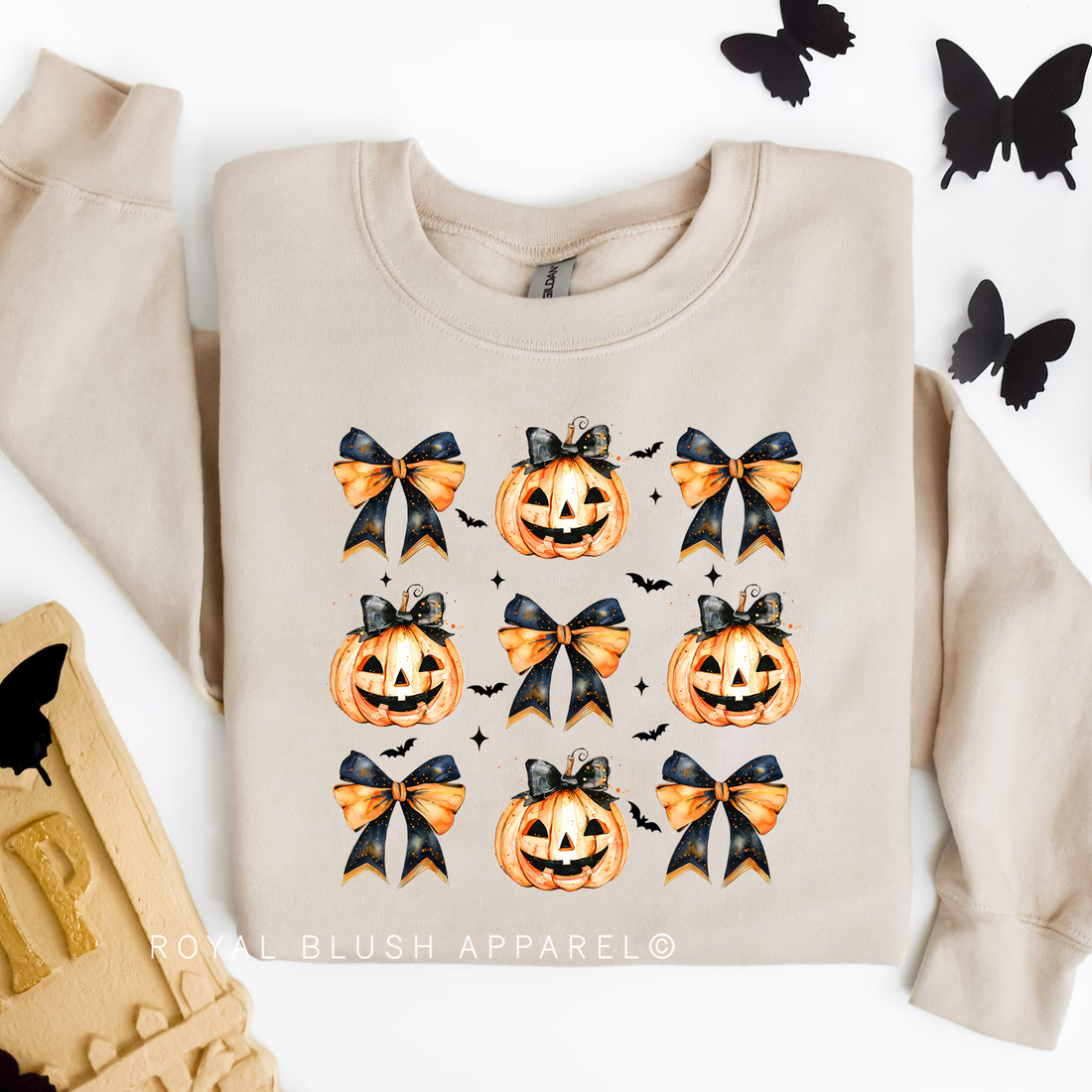 Bows &amp; Pumpkins Sweatshirt