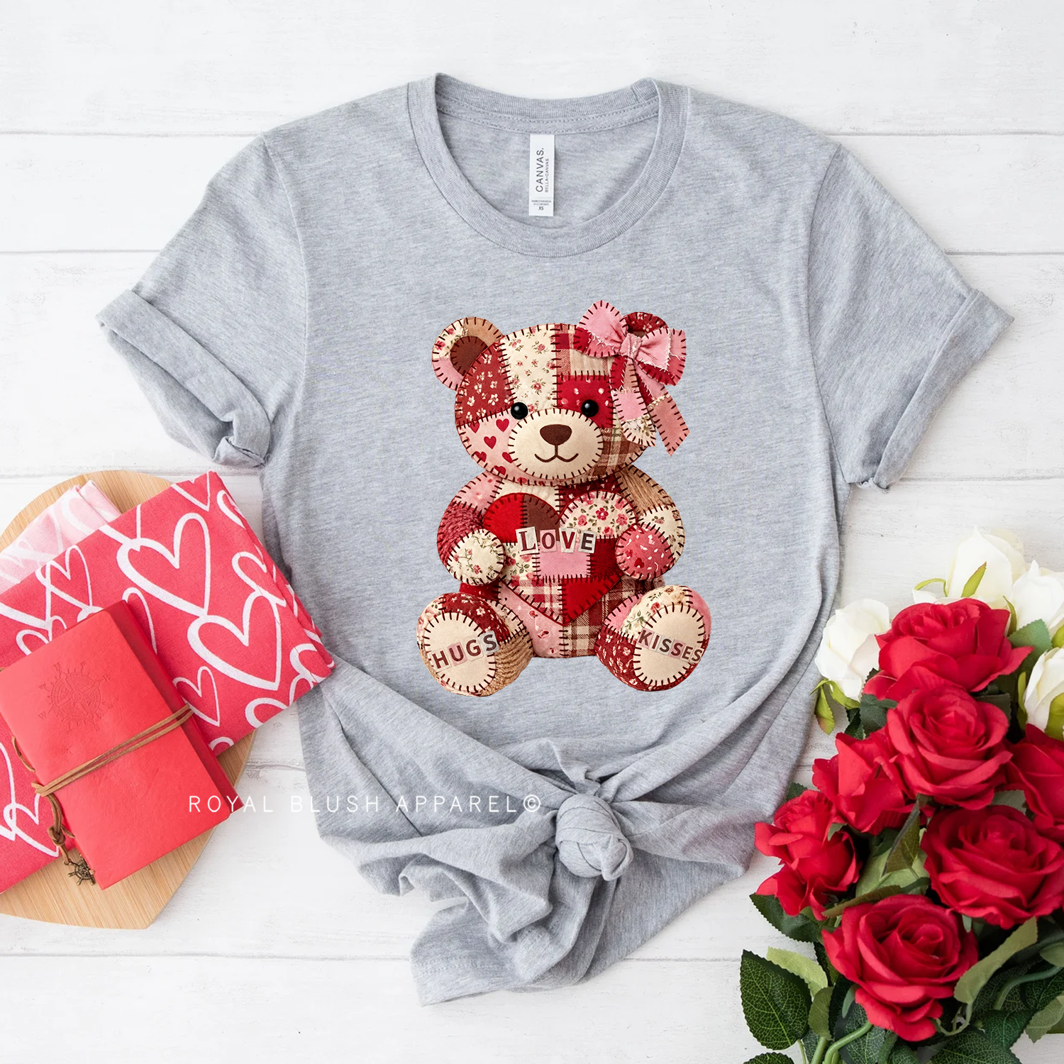 Quilted Bear Relaxed Unisex T-shirt