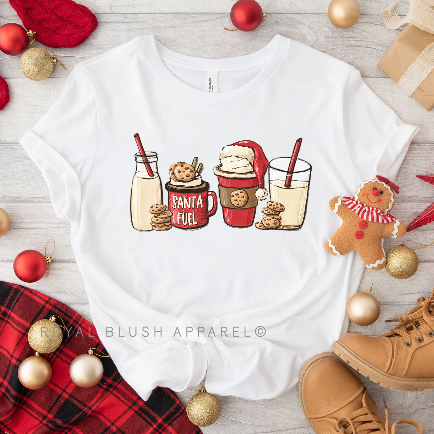 Santa Fuel Relaxed Unisex T-shirt