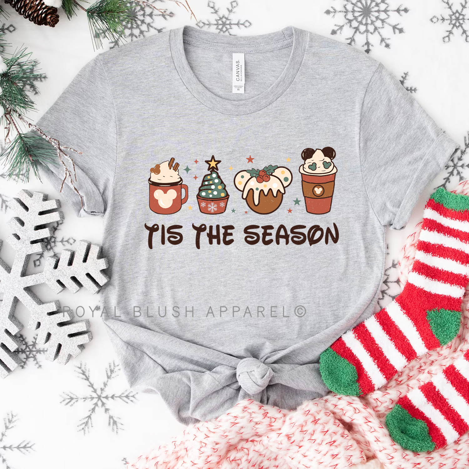 Snacks Tis The Season Relaxed Unisex T-shirt