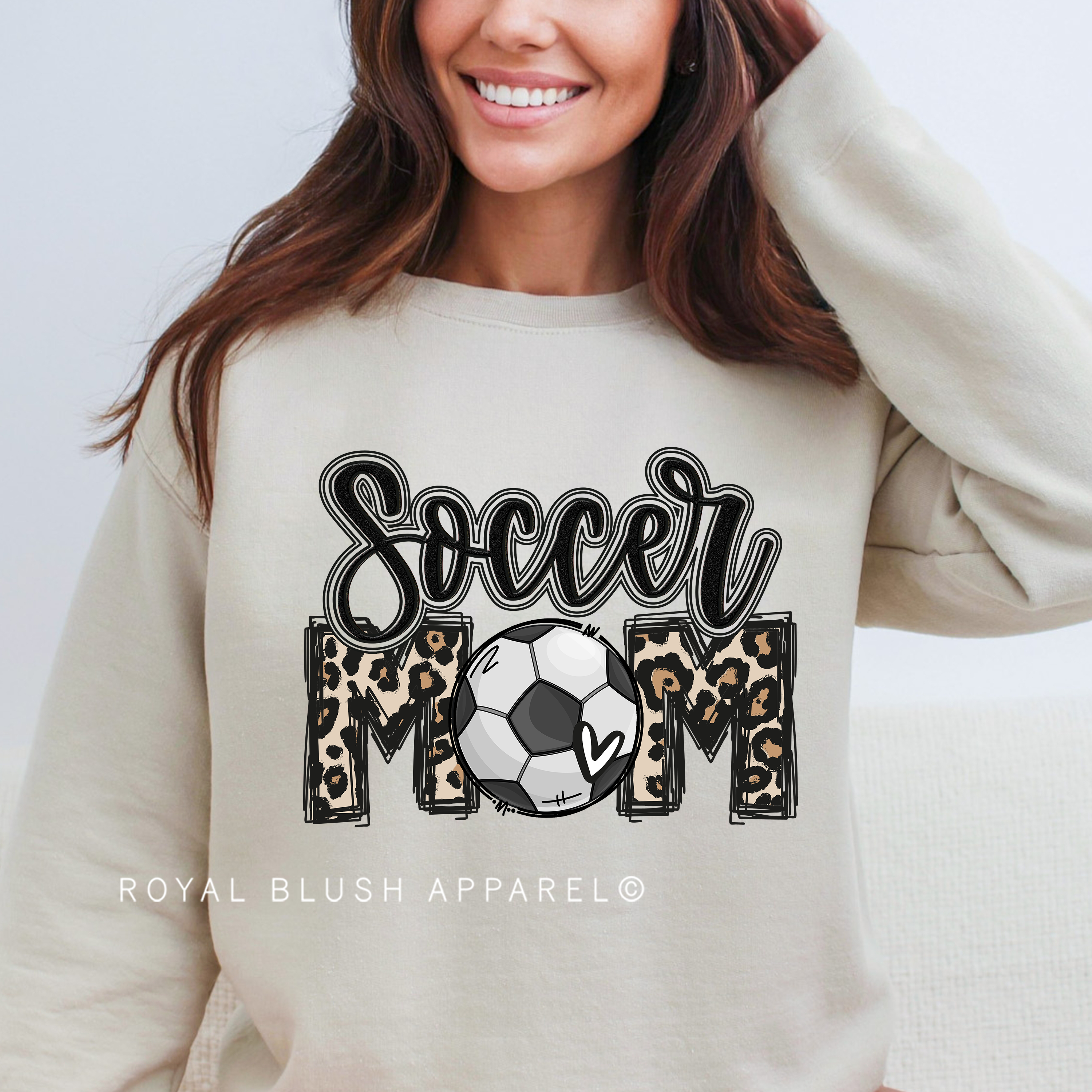 Sweat-shirt Soccer Maman
