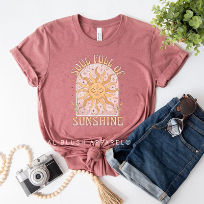 Soul Full Of Sunshine Relaxed Unisex T-shirt