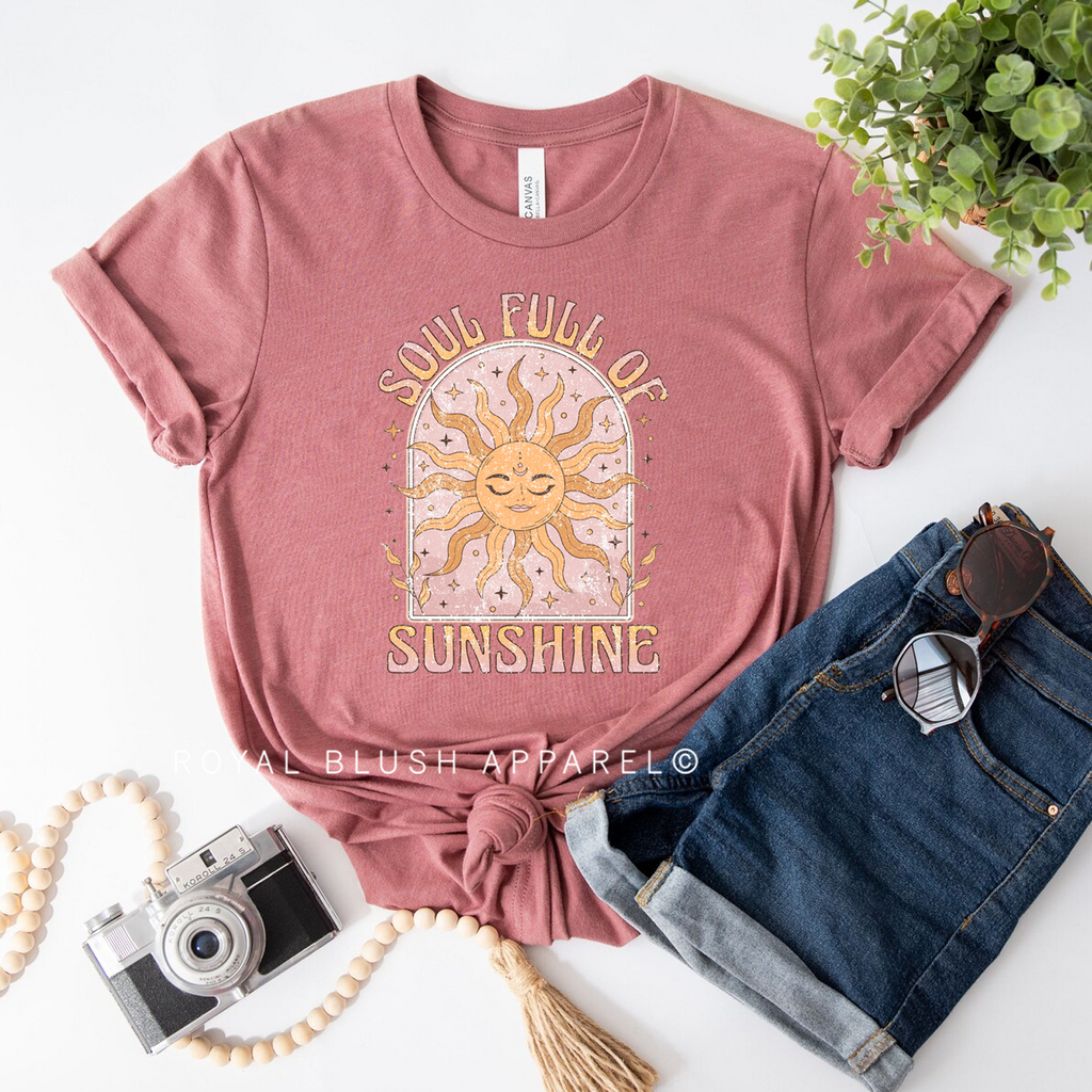 Soul Full Of Sunshine graphic T-shirt