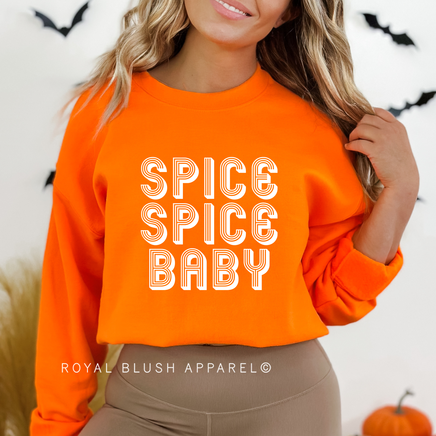 Spice Spice Baby - MEDIUM ORANGE CREW