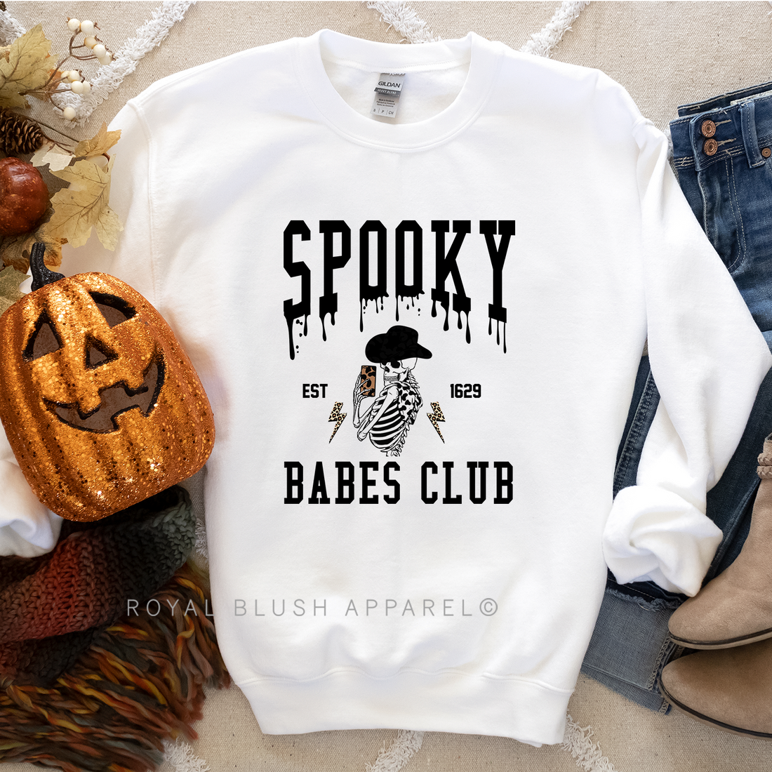 Sweat-shirt Spooky Babes Club