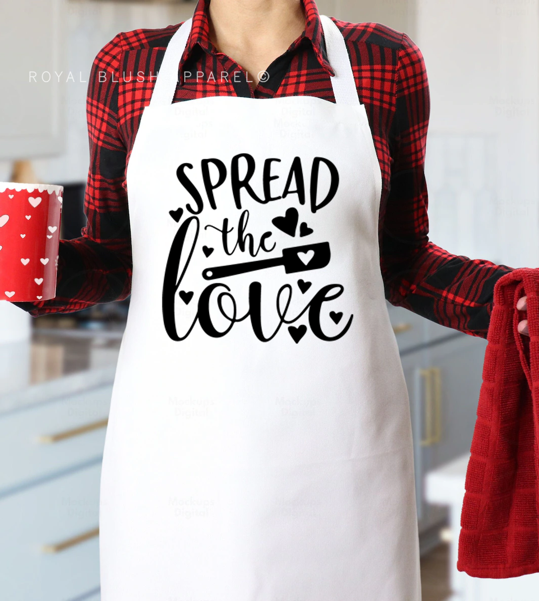 Spread The Love Apron