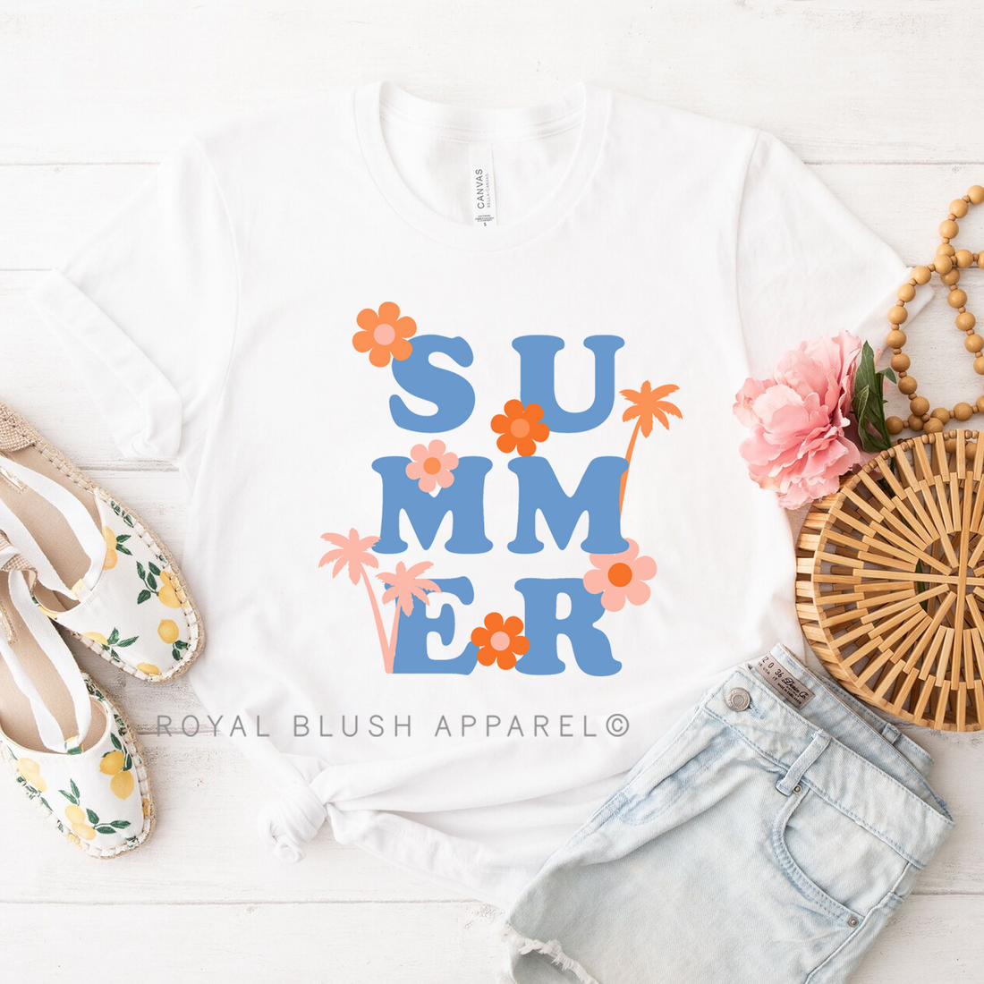 Summer Retro Relaxed Unisex T-shirt