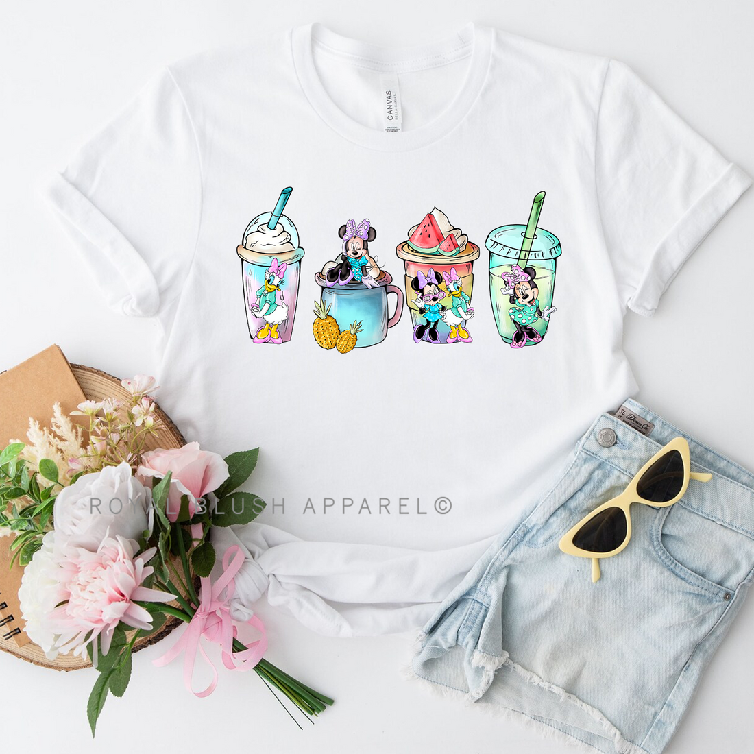 Magical Summer Coffees Relaxed Unisex T-shirt