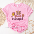 Sunflower Teacher teacher T-shirt